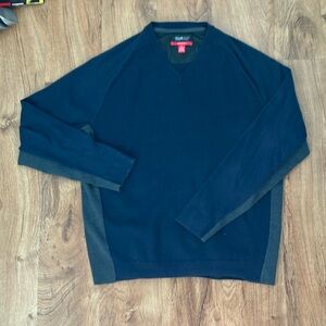 Awareness Kenneth Cole men’s xl sweater navy grey tech top